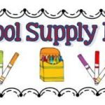 2025/2026 Classroom Supply List