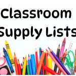 Classroom Supply Lists