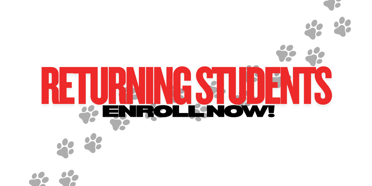 RETURNING STUDENT REGISTRATION