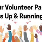 Volunteer page up and running!