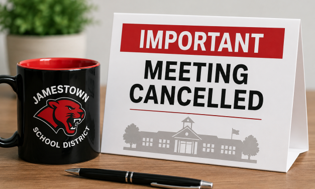 NOTICE OF CANCELLATION OF SPECIAL BOARD MEETING