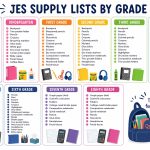26/27 Supply List
